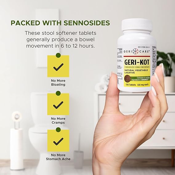 SENNA 8.6MG (SENOKOT) TABS 100CT