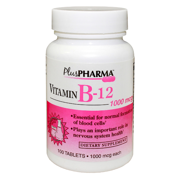 Vitamin B12 1000mcg Tabs 100ct