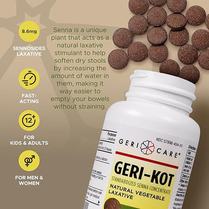 SENNA 8.6MG (SENOKOT) TABS 100CT