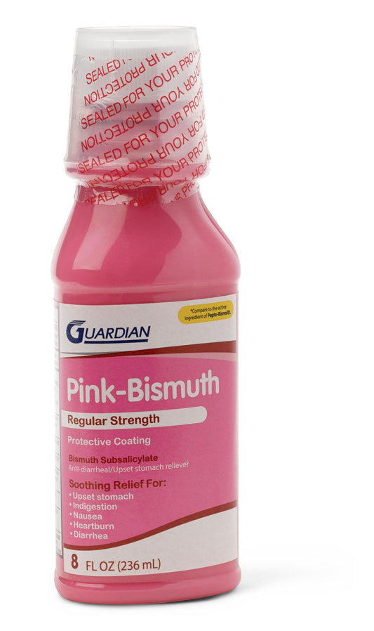 Pink Bismuth Bisamatrol Pepto-Bismol Liquid 8oz