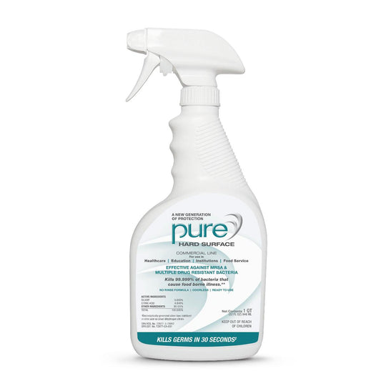 PURE HARD SURFACE DISINFECTANT SILVER 32oz 6CT