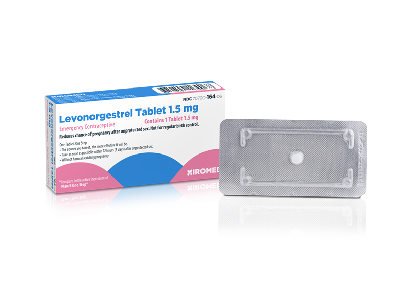 LEVONORGESTREL 1.5MG (PLAN B ONE STEP) TABS 1CT (4 PACK)