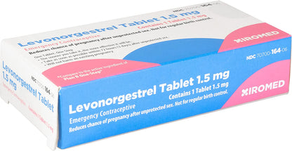 LEVONORGESTREL 1.5MG (PLAN B ONE STEP) TABS 1CT (4 PACK)