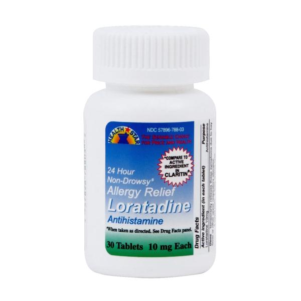 LORATADINE 10MG (CLARITIN) TABS 30CT