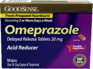 Omeprazole 20mg (Prilosec) 14ct