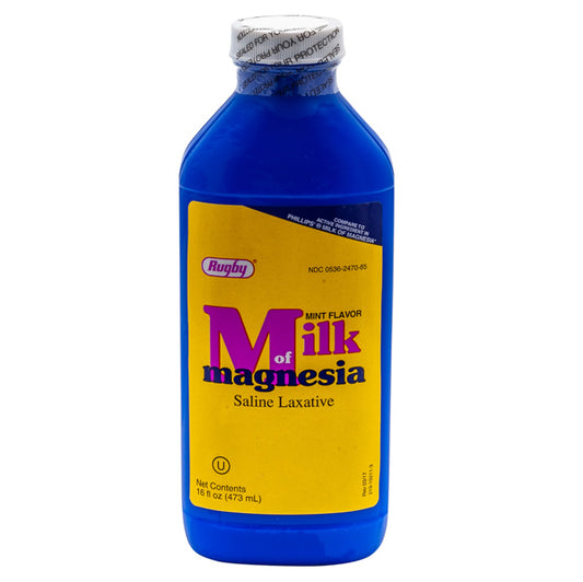 Milk of Magnesia 1200mg 15mL Liquid 473mL 12oz 16oz