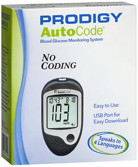 Prodigy Autocode Blood Glucose Monitoring System 1ct